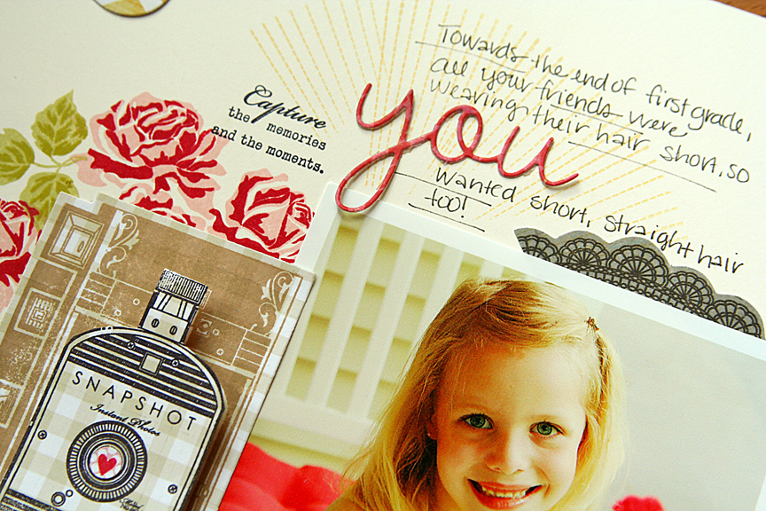 STAMPS: Shutterbug Special, The Sweet Life, Hello Sunshine<br />
INK: Harvest Gold, Spring...