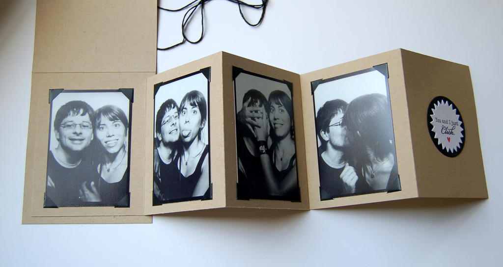 Cardstock: kraft, black, white<br />
Stamps: Shutterbug Special<br />
Ink: black, pure...