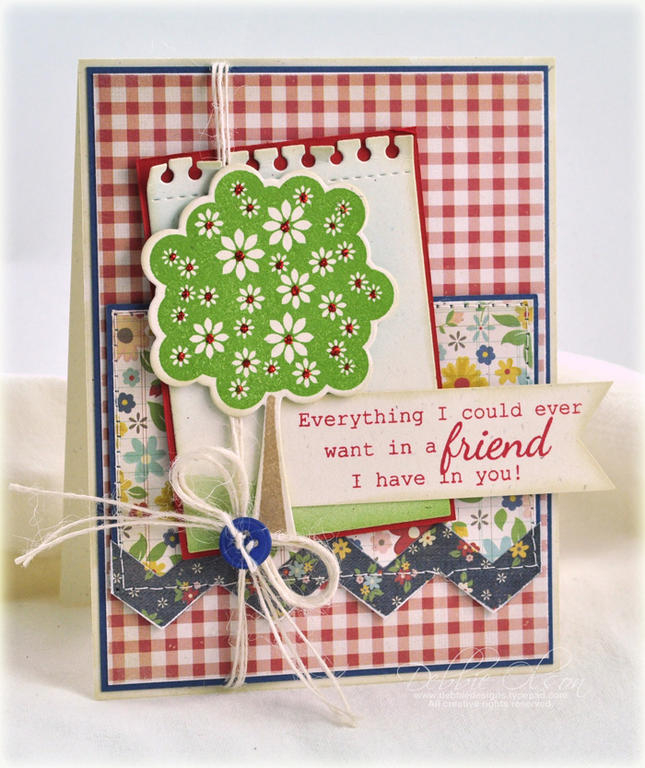 Stamps: Floral Foliage<br />
Cardstock: Rustic Cream, Enchanted Evening, Pure Poppy<br />
Ink:...