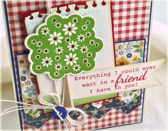Stamps: Floral Foliage<br />
Cardstock: Rustic Cream, Enchanted Evening, Pure Poppy<br />
Ink:...