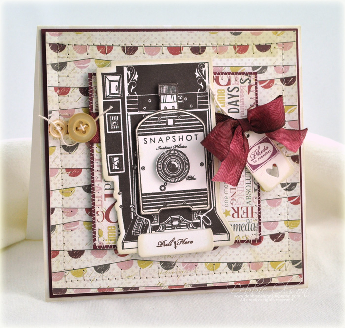 Stamps: Shutterbug Special<br />
Cardstock:  Scarlet Jewel, Rustic White<br />
Ink: Smokey...