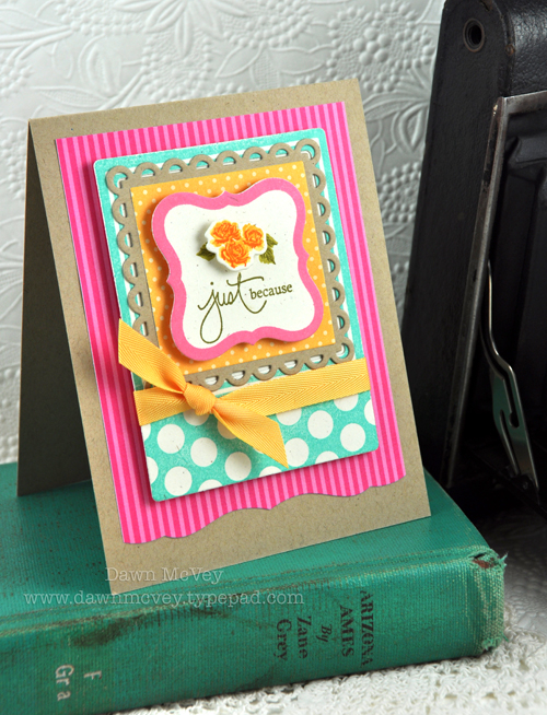 Paper: kraft, rustic cream, raspberry fizz pattern pack, summer sunrise pattern pack<br />...