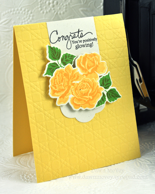 Paper: rustic cream, harvest gold<br />
Stamps: Signature Greetings II, The Sweet Life<br />...