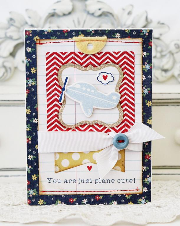 Papertrey Ink Supplies Used:<br />
Stamps:<br />
Fabulous Frames, LIttle Hot Rod<br />...