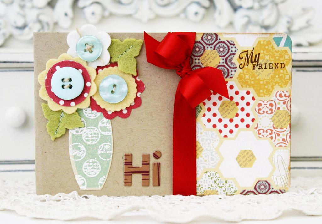 Papertrey Ink Supplies Used:<br />
Stamps:<br />
Gracious Vases, Friendship Jar<br />...