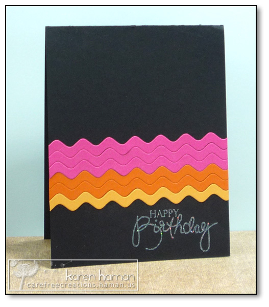 Supplies<br />
All supplies Papertrey Ink unless otherwise noted.<br />
Stamps: Birthday Bash...
