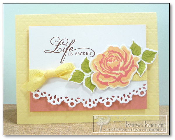 Supplies<br />
All supplies Papertrey Ink unless otherwise noted.<br />
Stamps: Life is...