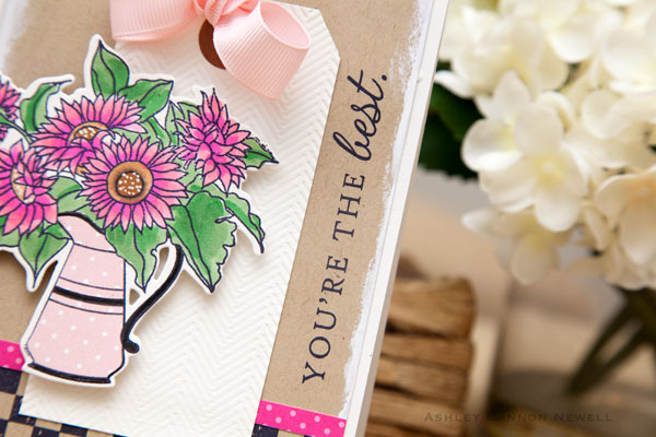 Supplies<br />
<br />
Stamps: Sunflower Bouquet, On the Farm<br />
Ink: True Black<br />...