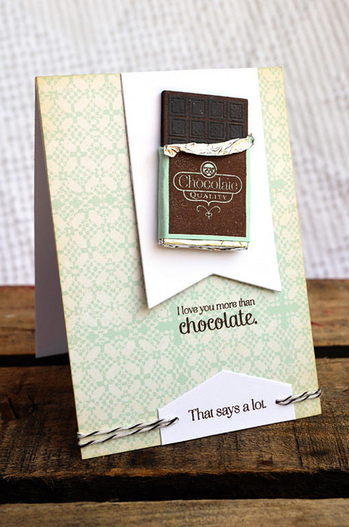 {More Thank Chocolate} card <br />
<br />
Stamps - Foodie Fun<br />
Die - Foodie Fun<br />...