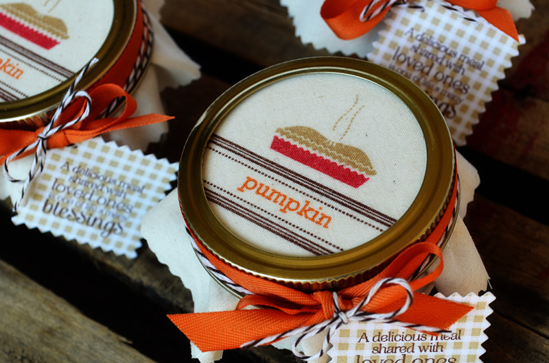 {Pumpkin Pie-in-a-Jar}<br />
<br />
Stamps - Foodie Fun<br />
Supplies available now: <br />...