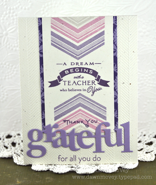 Paper: rustic cream, winter wisteria, royal velvet pattern pack<br />
Stamps: Teach &amp;...