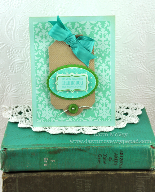 Paper: rustic cream, kraft, aqua mist, new leaf, aqua mist pattern pack<br />
Stamps: Framed...