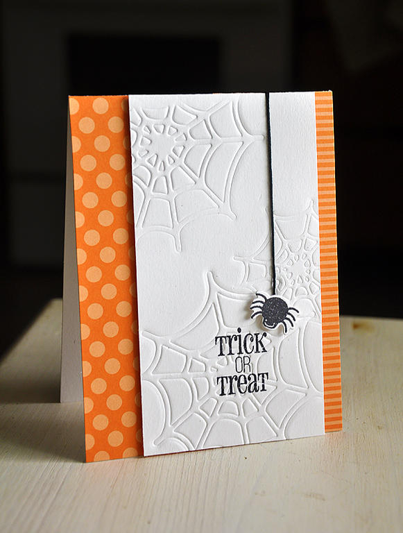 Stamps: Mr. Bones<br />
Ink: True Black<br />
Cardstock: Rustic White<br />
Pattern Paper:...