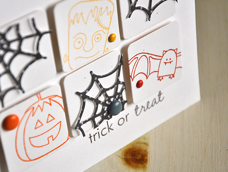 Stamps: Tremendous Treats: Halloween<br />
Ink: Orange Zest, Summer Sunrise, Terracotta Tile...