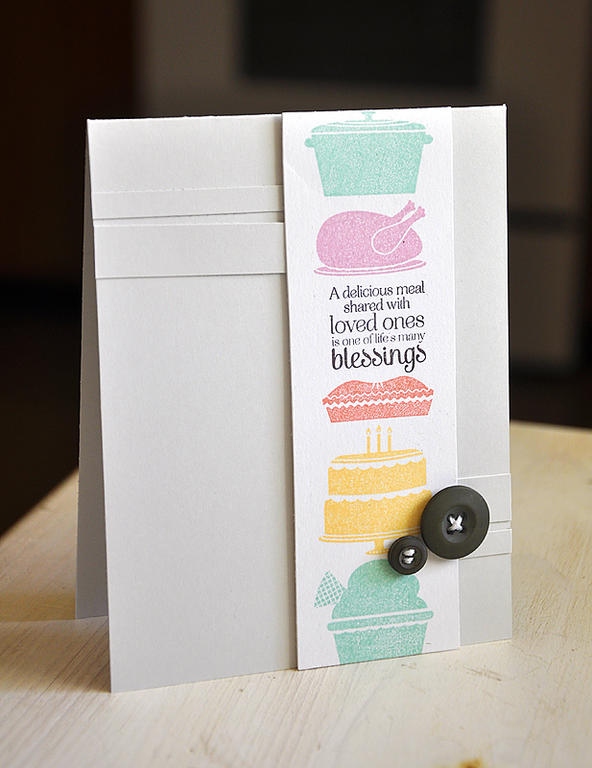 Stamps: Foodie Fun<br />
Ink: Smokey Shadow, Aqua Mist, Lavender Moon, Melon Berry &amp; Lemon...