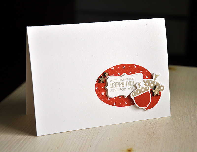 Stamps: Framed Out #7 &amp; Autumn Acorns<br />
Ink: Terracotta Tile &amp; Hero Arts Wet...