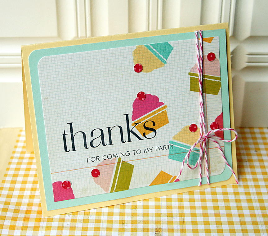 STAMPS: Foodie Fun, Thanks All Ways<br />
INK: Summer Sunrise, Raspberry Fizz, Hawaiian Shores,...