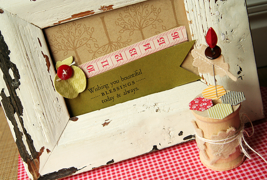 STAMPS: Autumn Hills, Happy Hexagons, Background Basics: Houndstooth<br />
INK: Classic Kraft,...