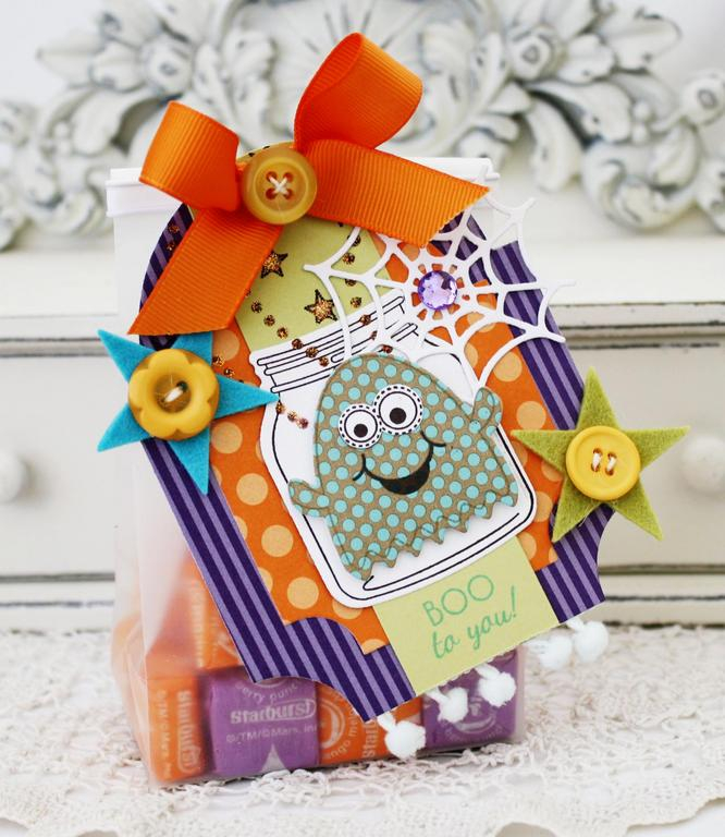 Supplies Used:<br />
Stamps:<br />
Happy Haunting and Super Stars<br />
<br />
Cardstock and...