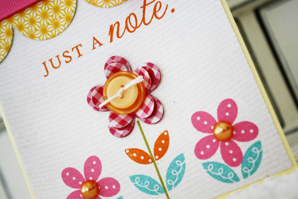 Papertrey Ink Supplies Used:<br />
Stamps:<br />
Heart-2-Heart #7 and Sunflower Bouquet<br />...
