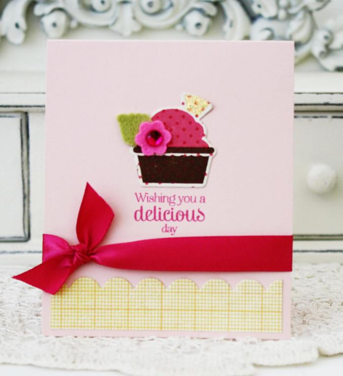 Papertrey Ink Supplies Used:<br />
Stamps:<br />
Foodie Fun<br />
Ink:<br />
Raspberry Fizz,...