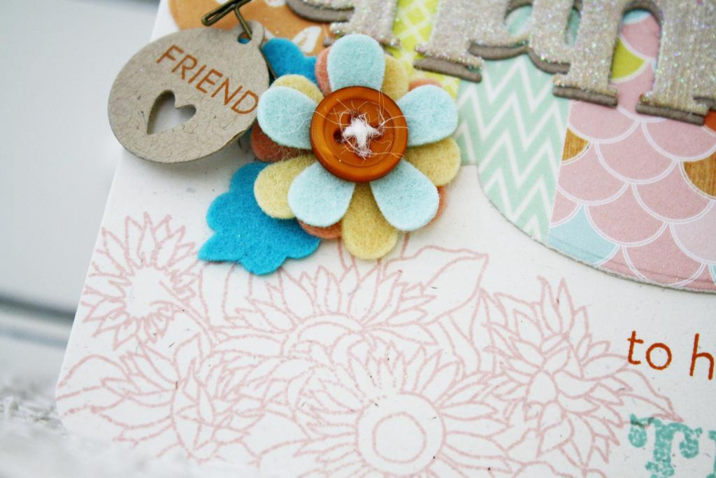 Papertrey Ink Supplies Used:<br />
Stamps:<br />
Counting My Blessings, Sunflower Bouquet, and...