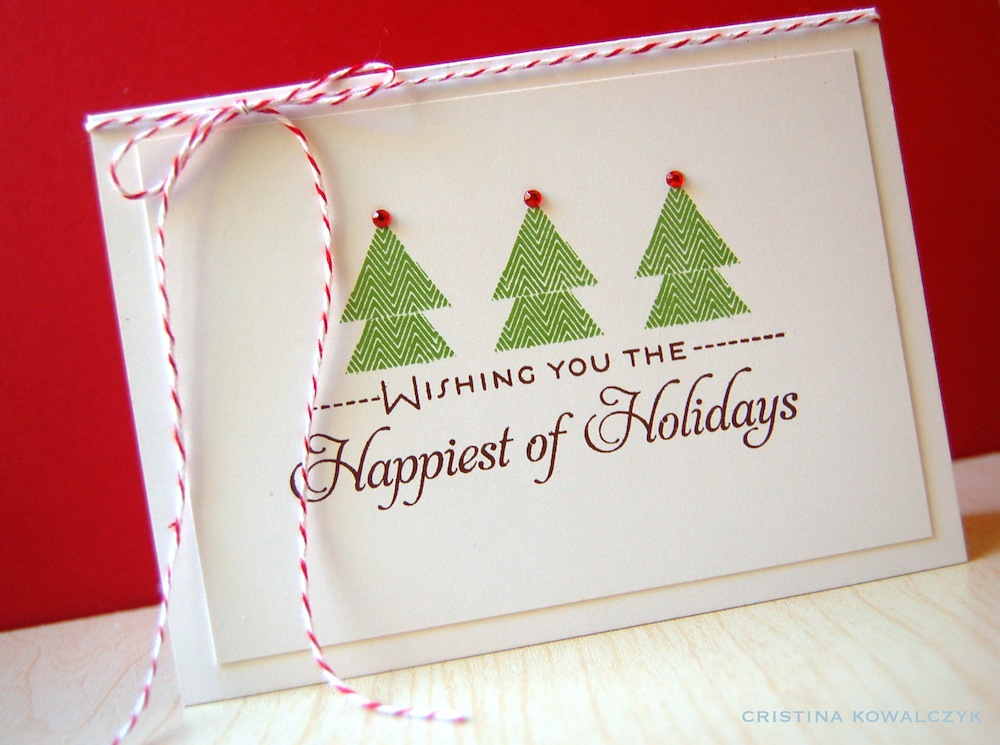 Cardstock: vintage cream<br />
Stamps: Think Big Favorites #20, Happy Harlequin<br />
Ink: new...