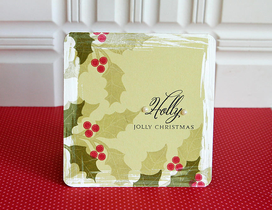 STAMPS: Mistletoe &amp; Holly<br />
INK: Spring Moss, Ripe Avocado, Pure Poppy, True Black<br...