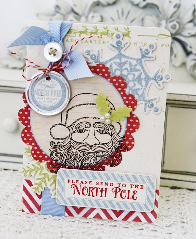 North Pole Card<br />
<br />
Stamps:<br />
Santa Stationery and Snowflake Medley<br />
<br...