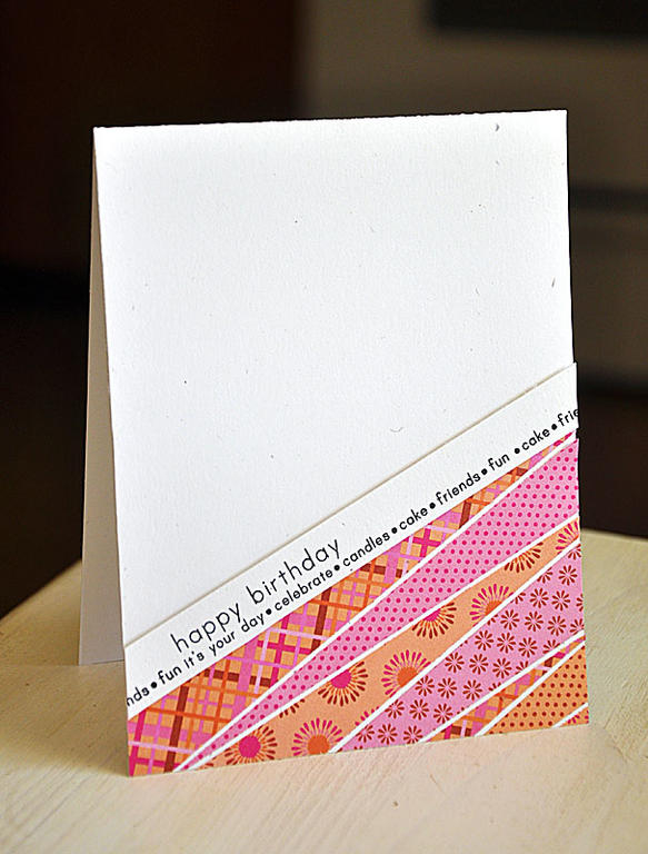 Stamps: Simple Sentiments<br />
Ink: Jenny Bowlin Fountain Pen<br />
Cardstock: Beautiful...