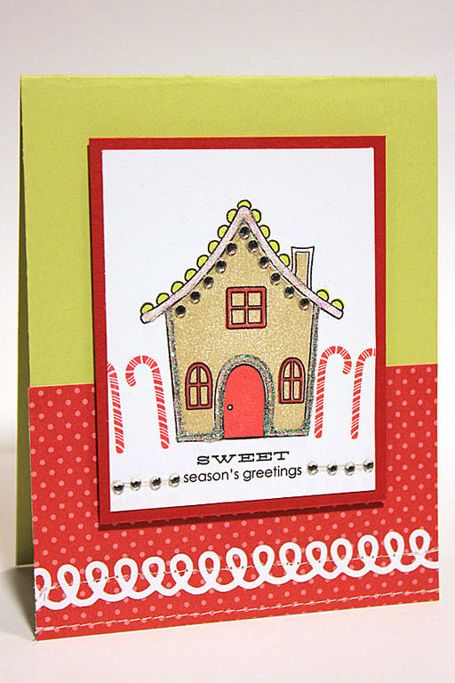 stamps: Gingerbread Lane<br />
<br />
ink: True Black, Classic Kraft, Pure Poppy, Limeade...