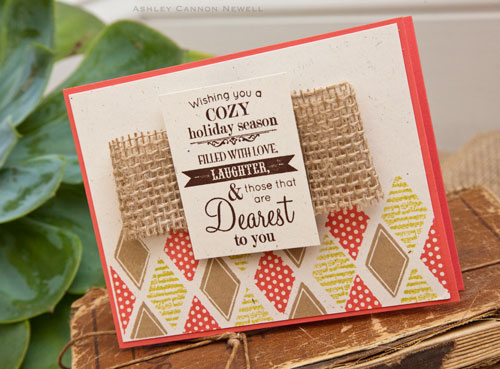 Supplies<br />
<br />
Stamps: Happy Harlequin, Happiest of Holidays<br />
Ink: Dark...