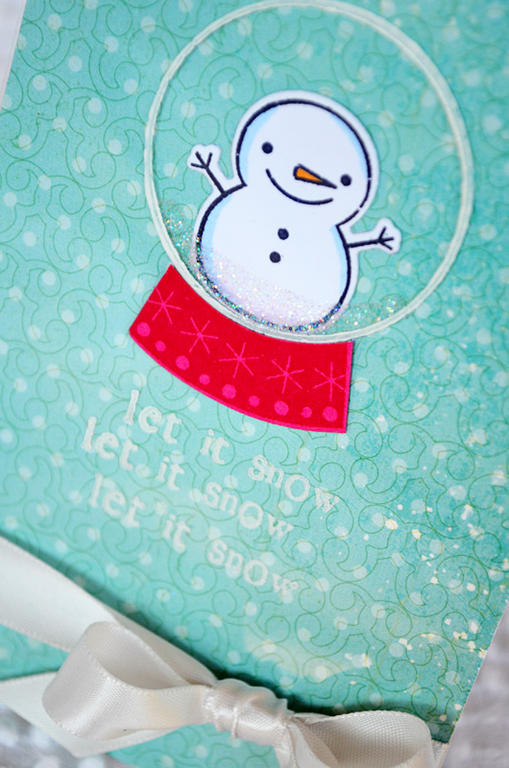 {Let it Snow} card<br />
<br />
Stamps - Winter Snow Globe<br />
Die - Winter Snow Globe<br...