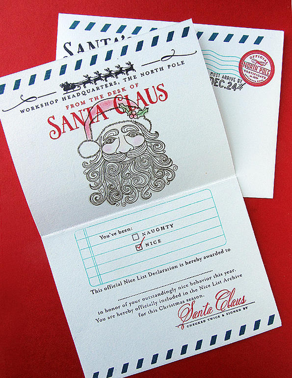 STAMPS: Santa Stationery, Postmarks, Desktop File: Inspiration<br />
INK: True Black, Hawaiian...