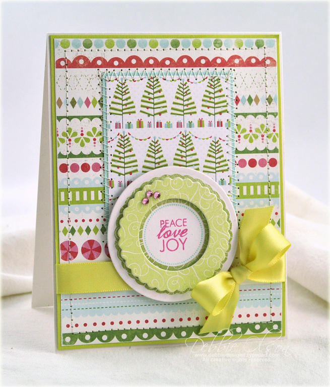 Stamps: Framed Out #9--VERSATILE set!<br />
Ink: Simply Chartreuse, Versamagic Key Lime<br />...