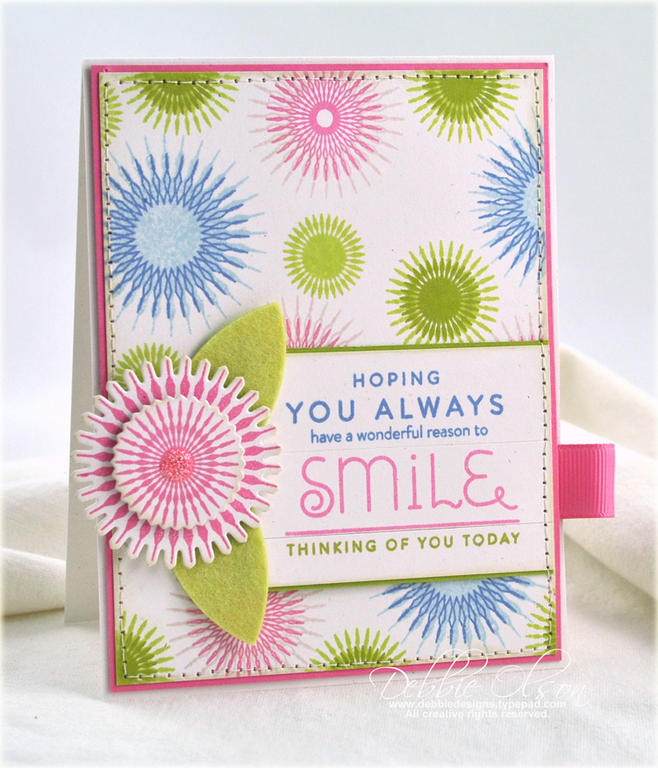 Stamps: Snow Flurries, Over Under Easy<br />
Ink:  Limeade Ice, Simply Chartreuse, Blueberry...