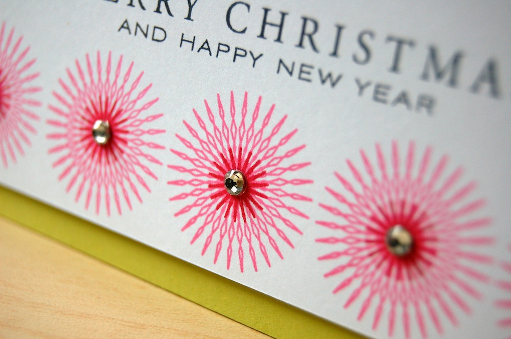 Cardstock: limeade ice, white<br />
Stamps: Snowflake Flurries, Tree Trimming Trio<br />
Ink:...