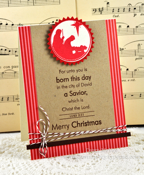 Paper: rustic cream, kraft, dark chocolate, pure poppy, pure poppy pattern pack<br />
Stamps:...