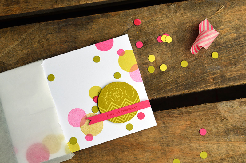 {For You} card<br />
<br />
Stamps - 2012 Holiday Tags, Snowflake Flurries (small dot), Bits...