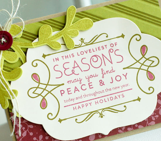 stamps:  over under easy and over under easy holiday additions, mistletoe &amp; holly, bb: super...