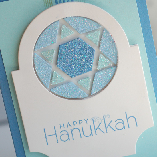 stamps: menorah medley, bb: super stripes<br />
ink:  blueberry sky, spring rain<br />...