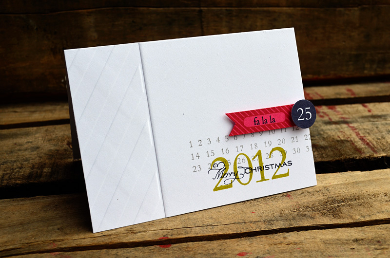 {fa la la} card <br />
<br />
Stamps - Countdown to Christmas, Countdown Details<br />
CS -...