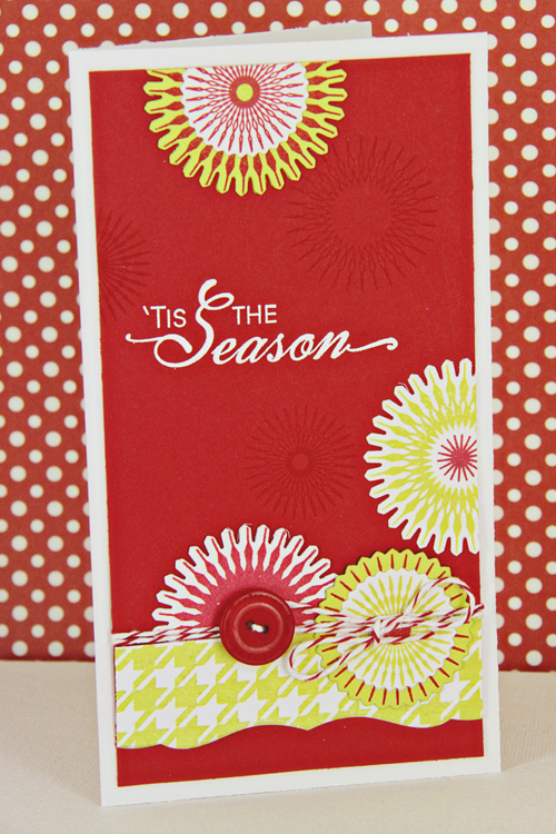 Stamps: Snowflake Flurries, Think Big Favorites #19, BB: <br />
<br />
Houndstooth<br />...