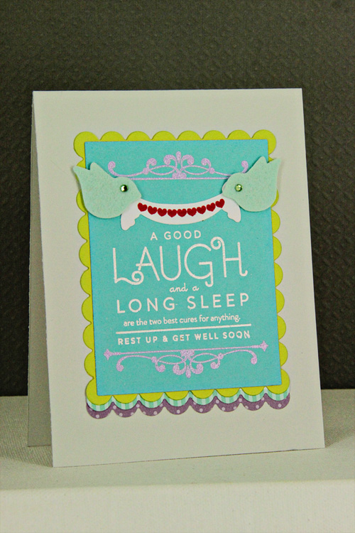 Stamps: Heart-2-Heart #9, Over Under Easy<br />
Dies: Heart-2-Heart #9, Door to Door...