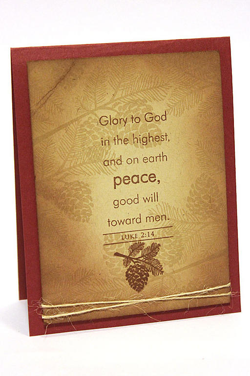 size: 4 1/4&quot; x 5 1/2&quot;<br />
<br />
stamps: Beautiful Blessings: Holiday, Peaceful...