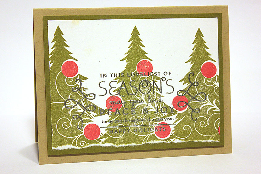size: 5 1/2&quot; x 4 1/4&quot;<br />
<br />
stamps: Over Under Easy, Over Under Easy: Holiday...