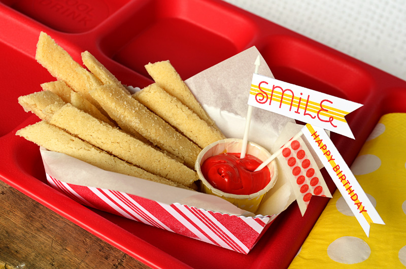 {Cookie Fries} &amp; Cookie Box<br />
<br />
Stamps - Over Under Easy, Bakground Basics: Super...