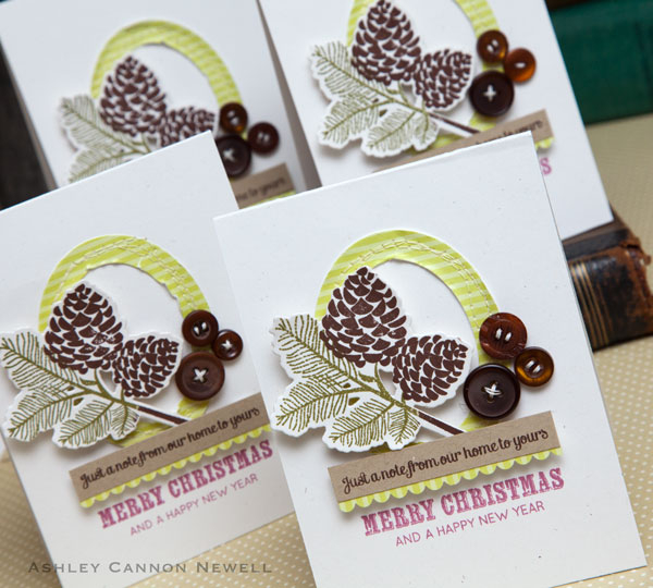Supplies<br />
<br />
Cardstock: White, Kraft<br />
Patterned Paper: Limeade Ice Stripe<br />...
