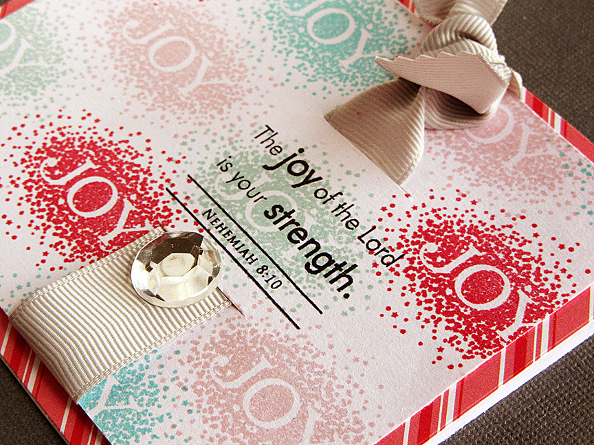 STAMPS: 2012 Holiday Tags, Beautiful Blessings: Holiday<br />
INK: Pure Poppy, Sweet Blush,...