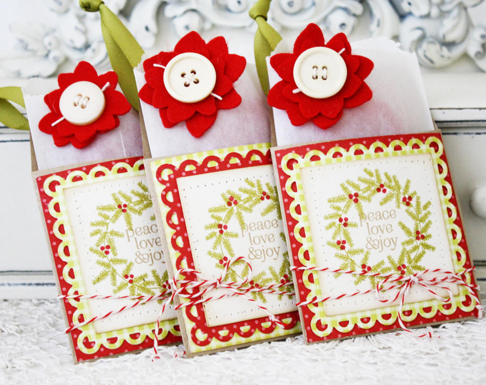 Papertrey Ink Supplies Used:<br />
Stamps:<br />
2012 Holiday Tags, Background Basics:  Super...